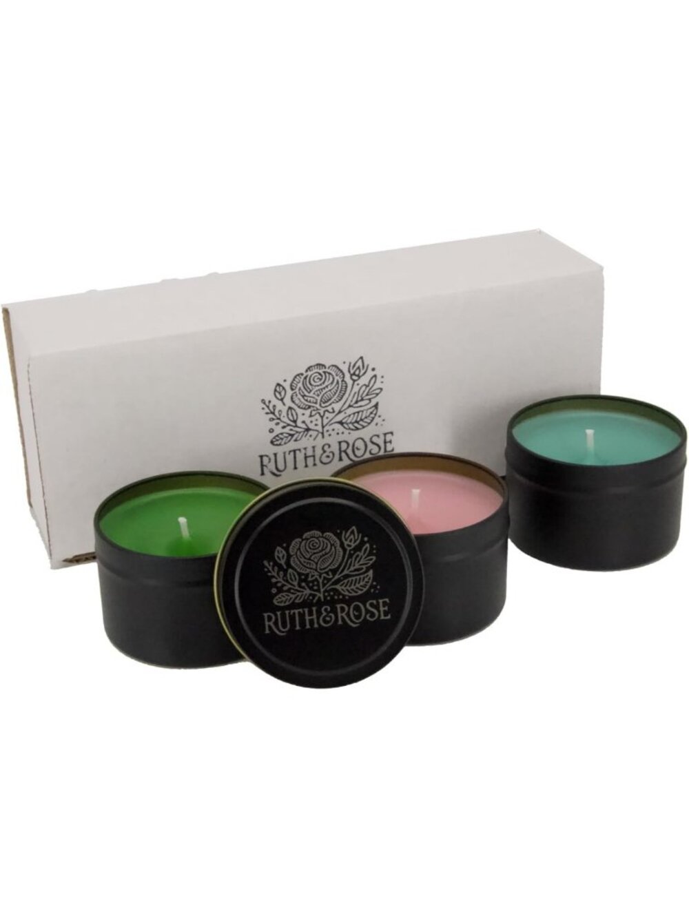 Beeswax Scented Candle Discovery Set | 100% Natural | 3x4oz | Long-Lasting Burn